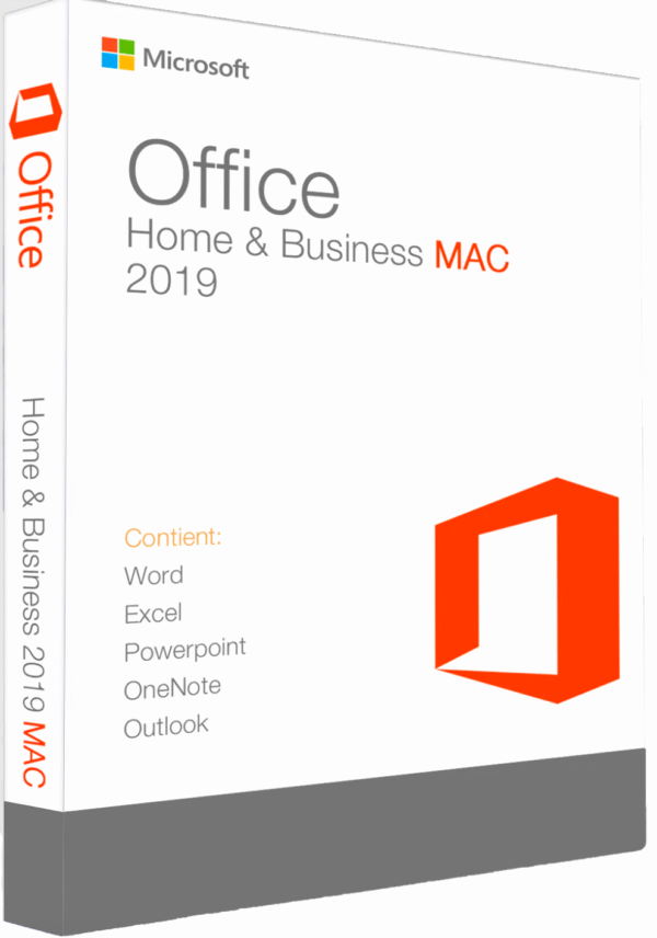 Office 2019 Home and Business for MAC - Lifetime license